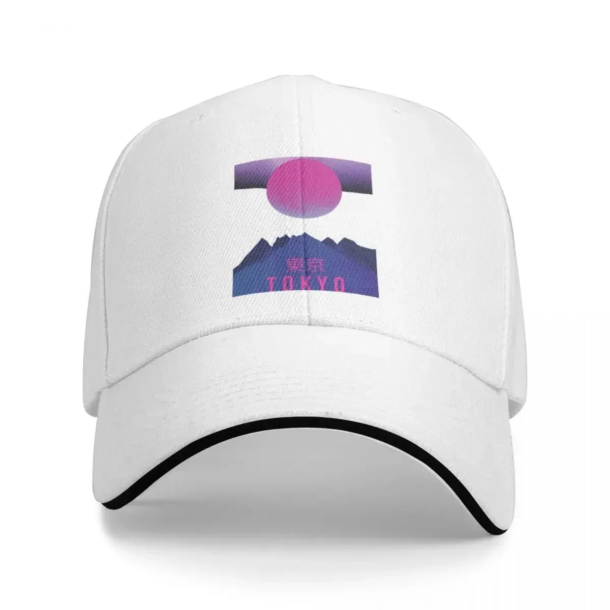 

Japanese Vaporwave Anime Sunset Aesthetic Tokyo Cap Baseball Cap Hat beach women's hats for the sun Men's