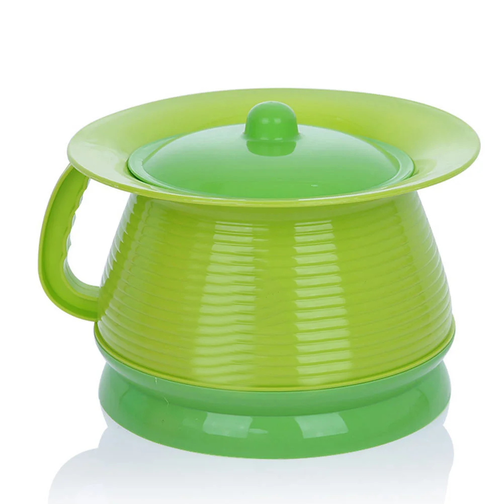 

1 шт., детская плевательница, утолщенная пластиковая крышка, портативный писсуар, прочная ночная камера, горшок, детская кровать, сковорода, покрытая плевательница