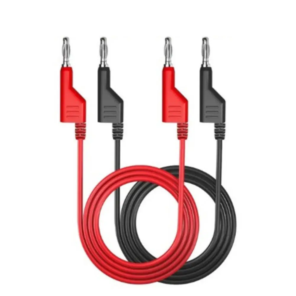 High Accuracy Testing Leads Alligator Clip Banana Connector Soft Pure Copper Wire Tool For Electrical Repair Equipment