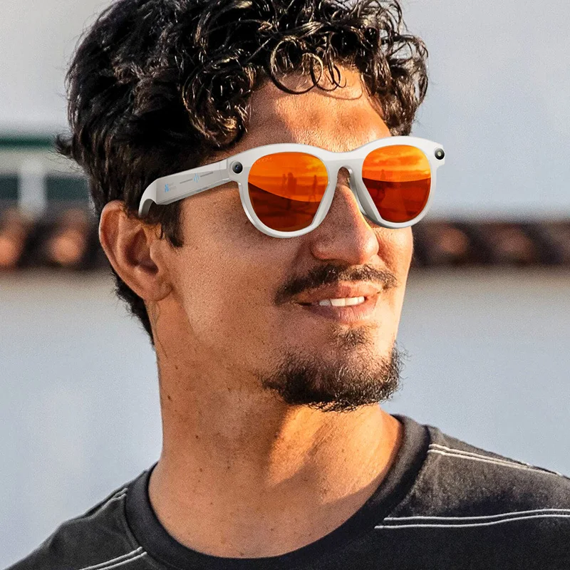 

Lenovo Smart Glasses Remote Control Touch Recording Translator Voice Assistant Sunglasses Adults Wireless Bluetooth Glasses