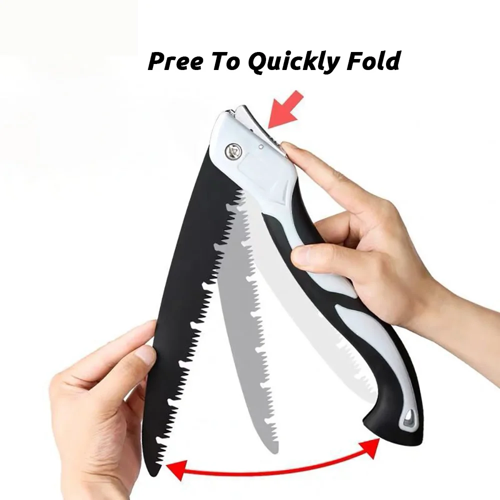 

SK5 Camping Saw Foldable Portable Secateurs Gardening Pruner Tree Trimmers Garden Tool for Woodworking Folding Hand Saw