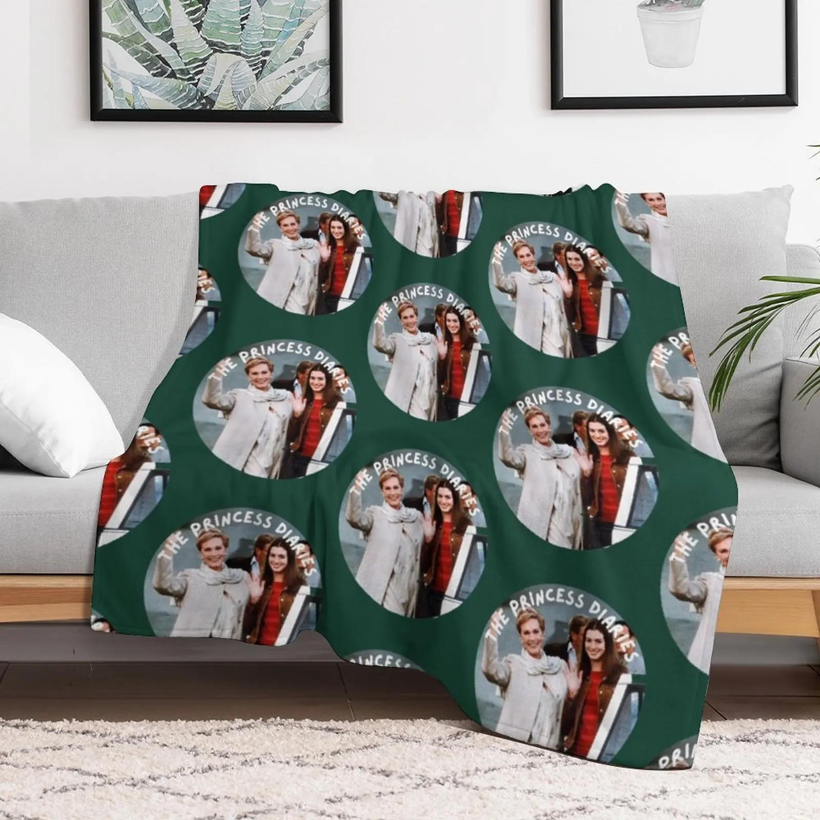 Princess Diaries Throw Blanket