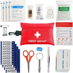 Mini 133pcs First Aid Kit Portable Emergency First Aid Bag Kit For Household Outdoor Travel Camping Equipment Survival Kit