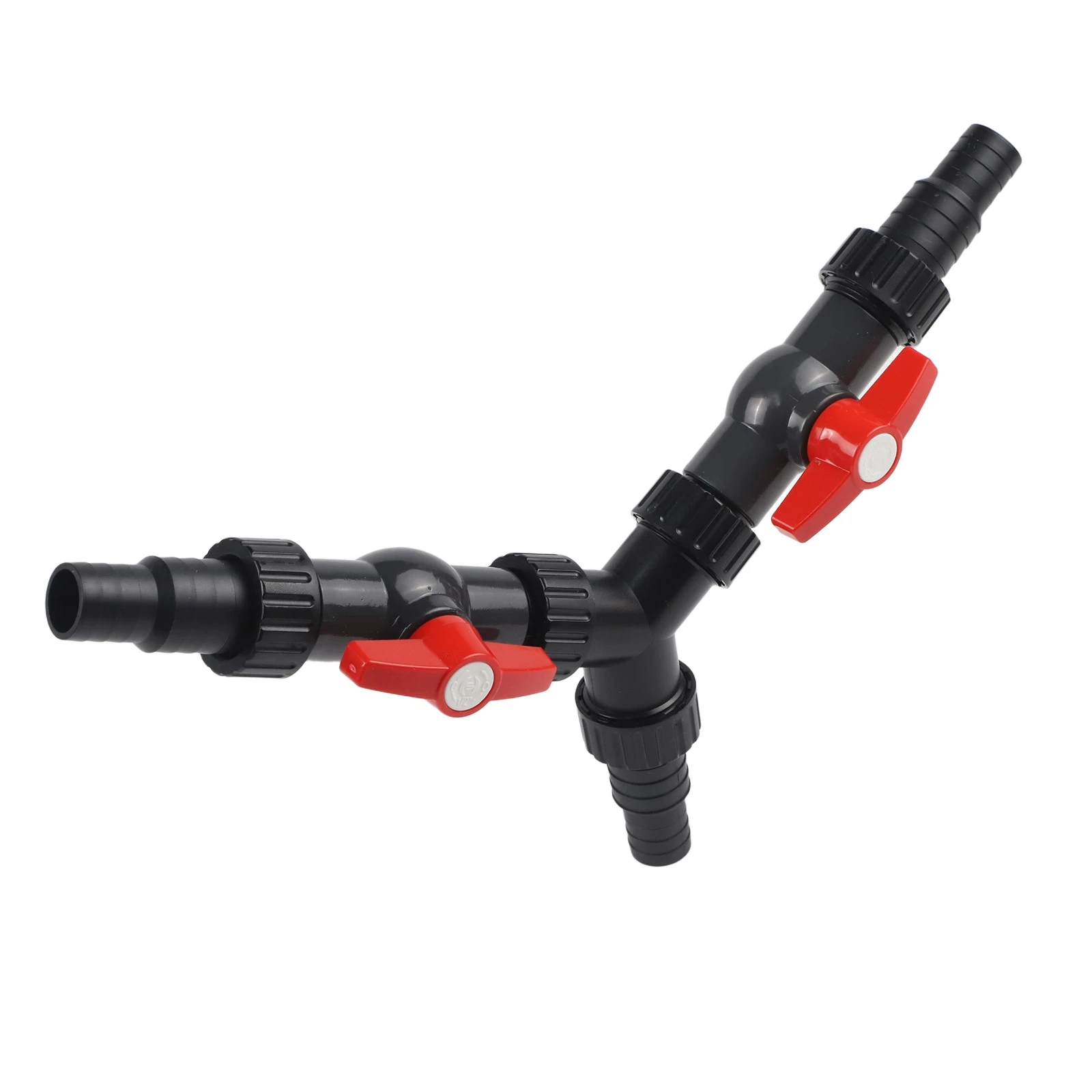 Flexible and Reliable 3 Way Valve Y Distributor for All Your Water Distribution Needs in Gardens and For Ponds