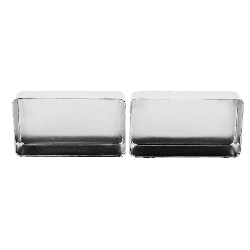 2pcs ​Brass ​Electric Guitar Pickup Cover​ ​Sealed Coil Pickup​ ​Humbucker Pickup Cover​ Black/Gold/Silver ​No Holes