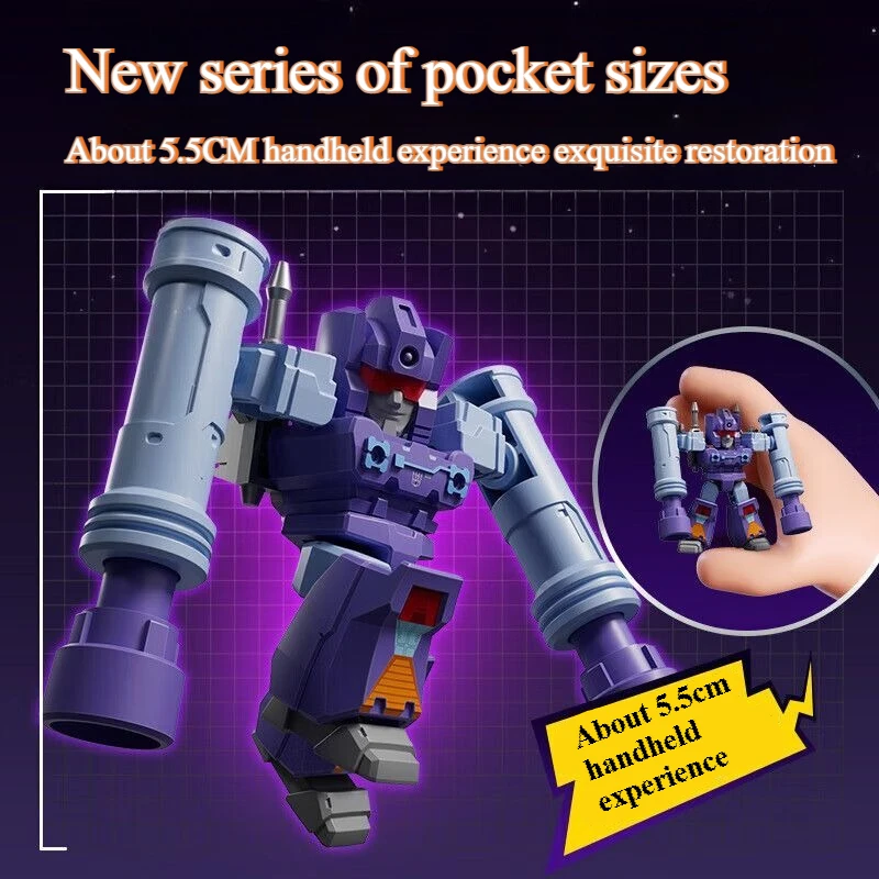 BLOKEES Transformers Building Block Assembly DIY Puzzle Toy Model Desktop Decoration Puzzle Children Birthday Gift Toys