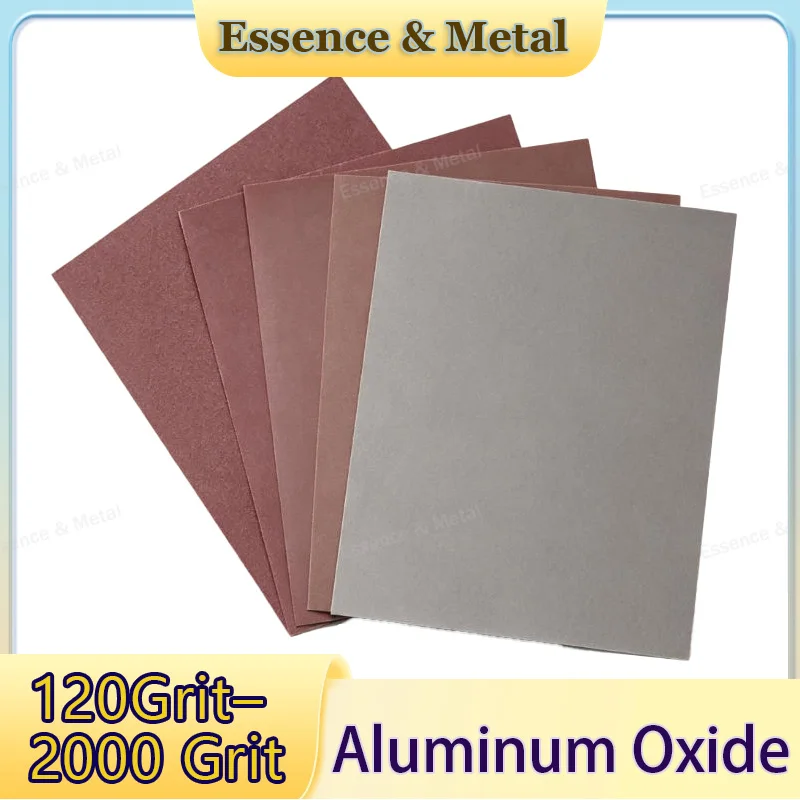 Wet/Dry Sandpaper 120/150/180/220/240/320/400/600/800/1000/1200/1500/2000 Grit Gundam Model Sanding Paper for Metal Polishing