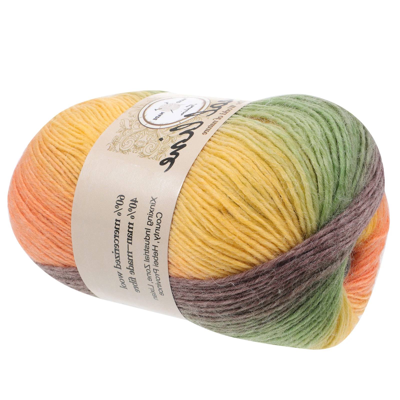 

1 Roll Soft Hand Knitting Wool Yarn For Diy Crafts Crochet Sweater Making Premium Woolen Yarn Knitting Supplies