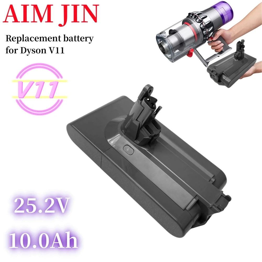 

25.2V 10.0Ah Battery for Dyson Vacuum Cleaner Lithium Ion Battery Model V11, Absolute SV14 970145-02 Brand New Battery