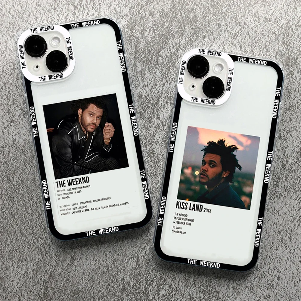 Famous Canadian Singer The Weeknd Popular Worldwide For iPhone Case 16 15 14 13 12 11 Pro XR XS Max 7 8 Plus Phone Y2K INS Cover