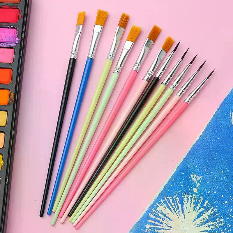 Watercolor Brush Pen - مجموعة من 12 فرشاة رسم فنية