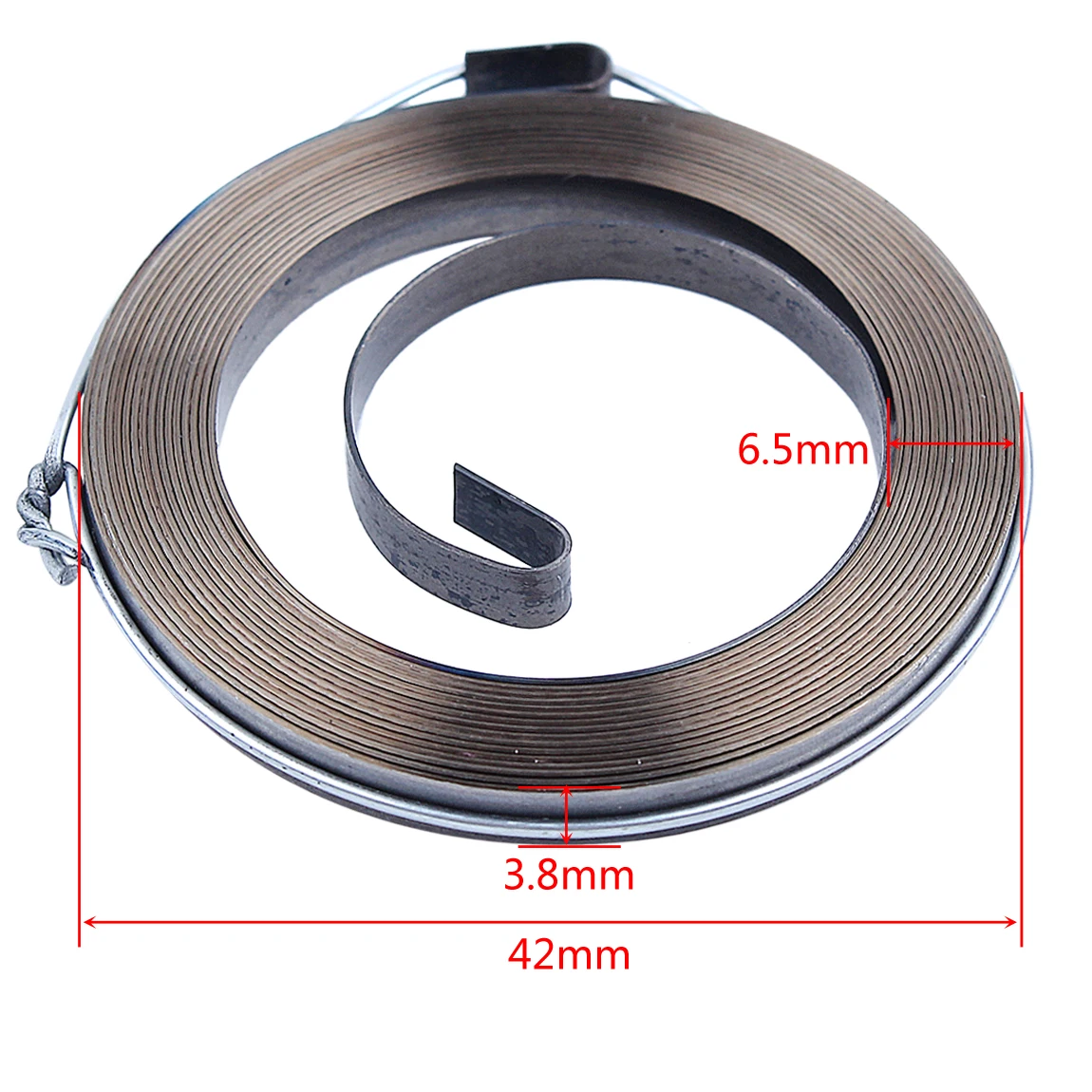 Recoil Starter Spring For Husqvarna 128C 128CD 128R 128LD Lawn Trimmer Edger Brush Cutter Engine Motor  Garden Tool Parts