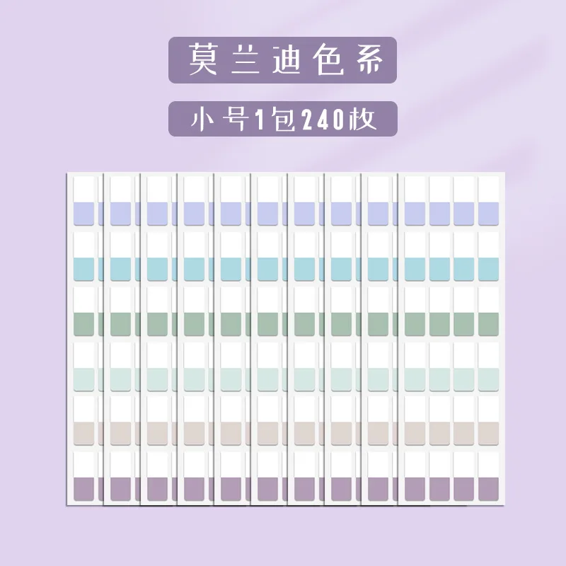 Sticky Index Label Sticker Posted It Notes Label Bookmark Notepad Office Accessories Aesthetic Stationery Supplies