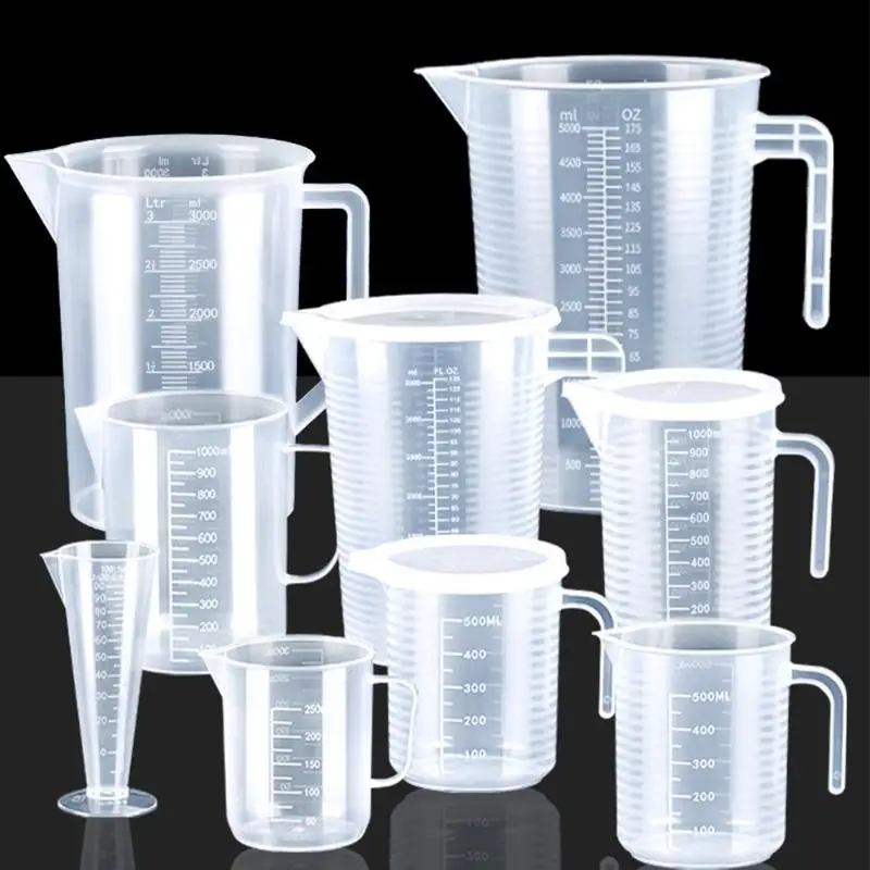 The Measuring Cups Are Sturdy And Have Precise Markings For Capacities Of 100/250/500/1000ml