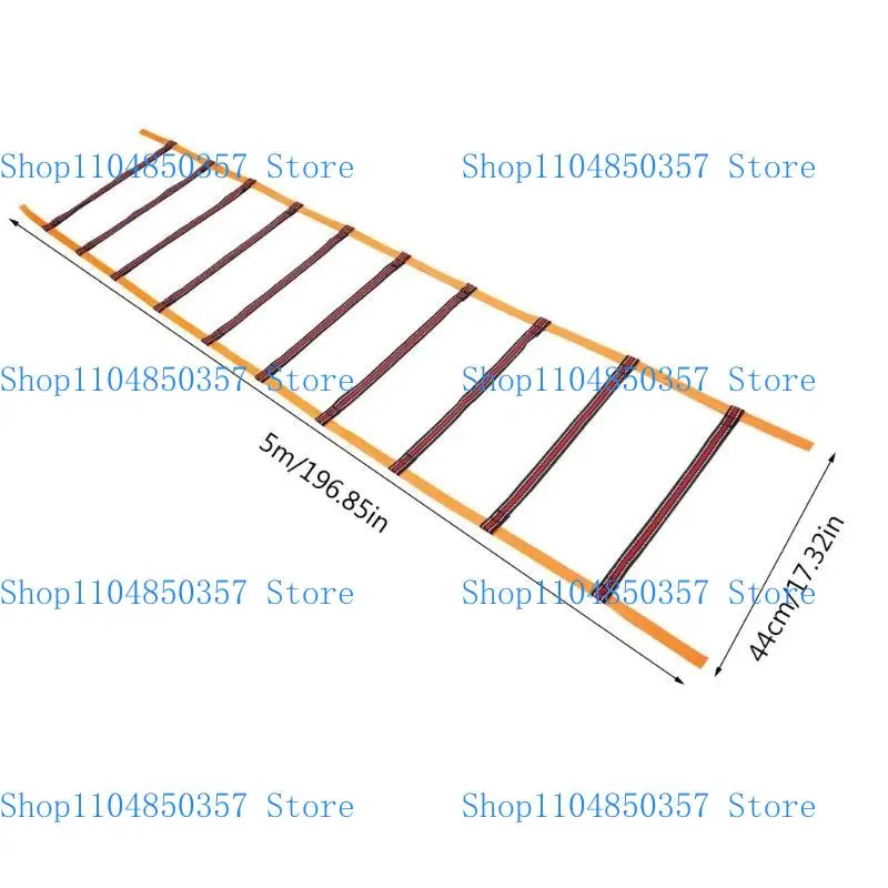 5asd Agility Ladder Speed Training Set Exercise Ladders for Soccer Football Footwork Sports Training Ladder with Carrying Bag