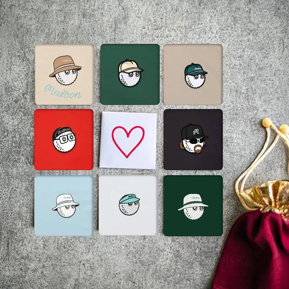 M-MALBONS شعار إطار الصورة مغناطيس الثلاجة الثلاجة ملصقات مغناطيسية الأسرة أصدقاء الأطفال الحيوانات الأليفة الهدايا تذكارية الشعار