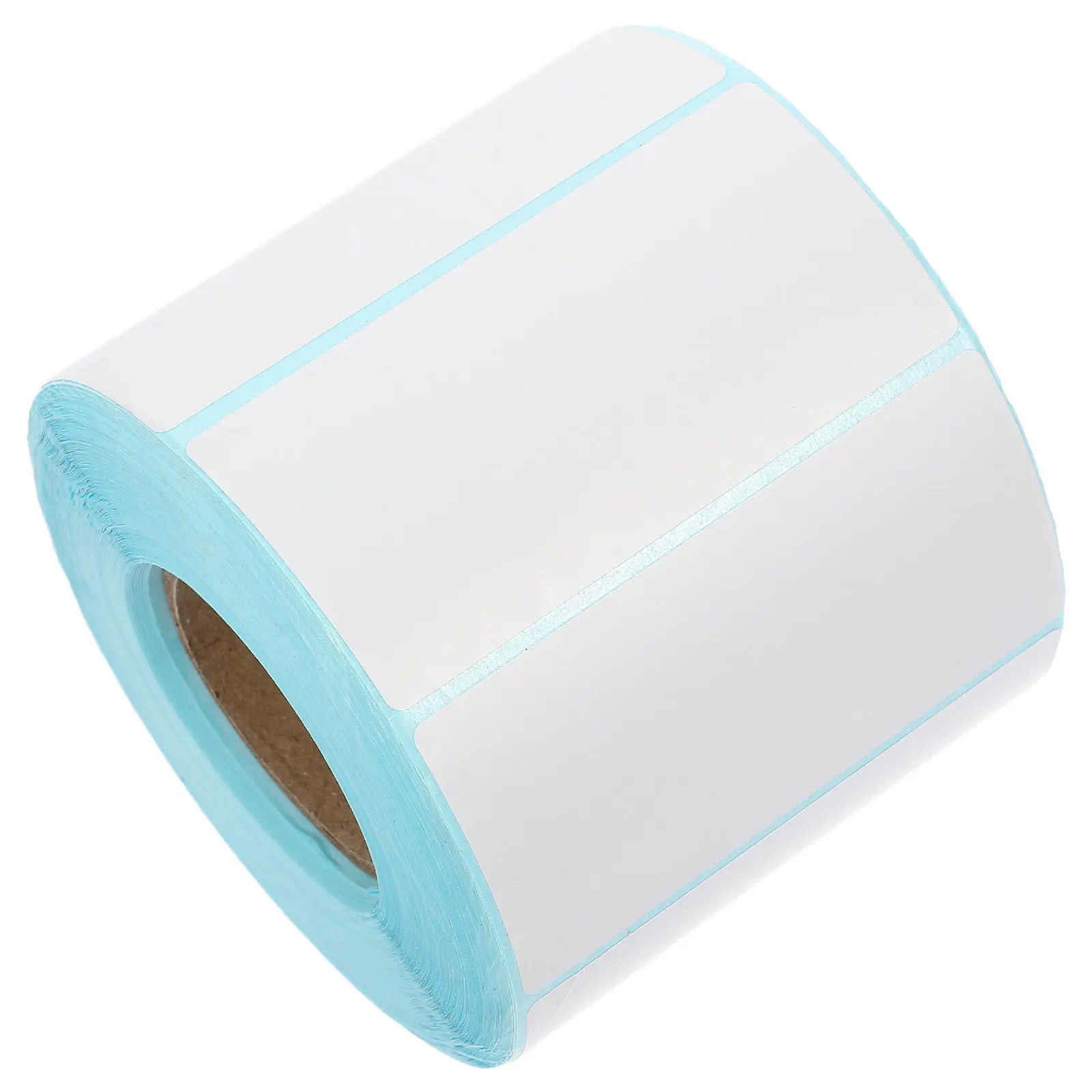 

80x40mm Thermal Labels Roll Crisp Enduring Print Soft Peel Water Oil Resistant for Shipping Address Barcode Inventory