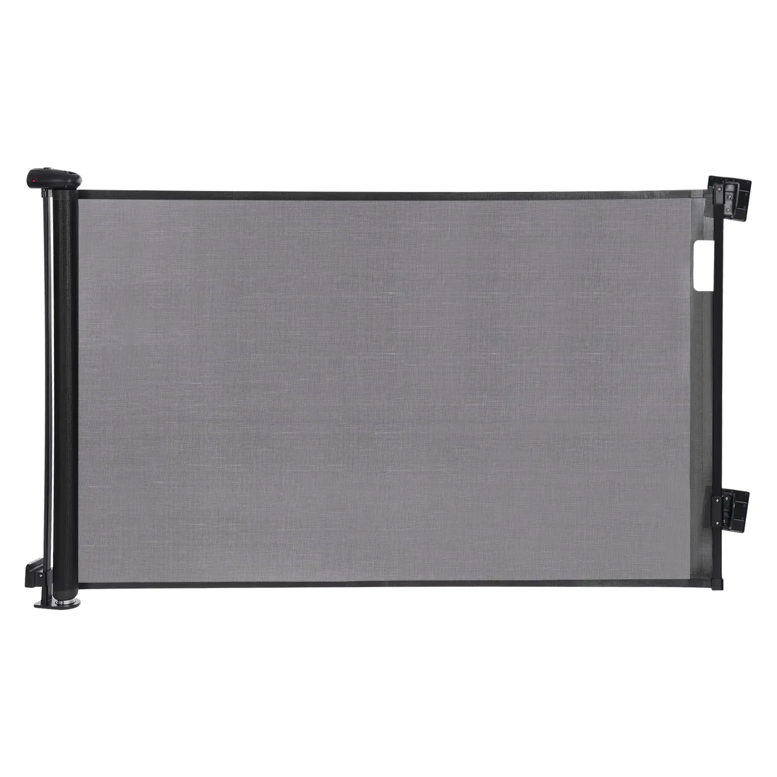 

Retractable Dog Gate for Doorways 110 Inches Wide Scratch-Resistant Retractable Pet Gate