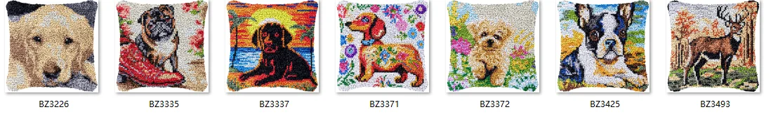 

Комплект крючков с защелкой в виде пчелы, ковер, холст, ферма, собаки, ручная работа, nei knooppakket, сделай сам, ковер, вышивка, цветы ручной работы 43-43 см