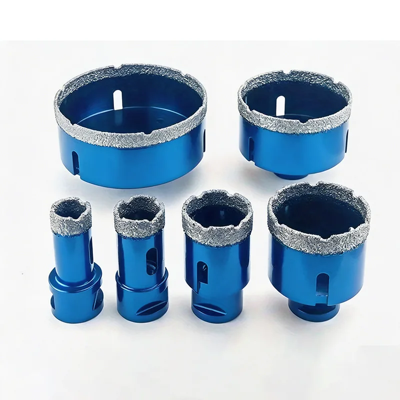 

Specialty Brazing Drill Bit Set For Glass Concrete Drilling Tools 6-50mm Drilling Tools Diamond Hole Opener Drilling Tools