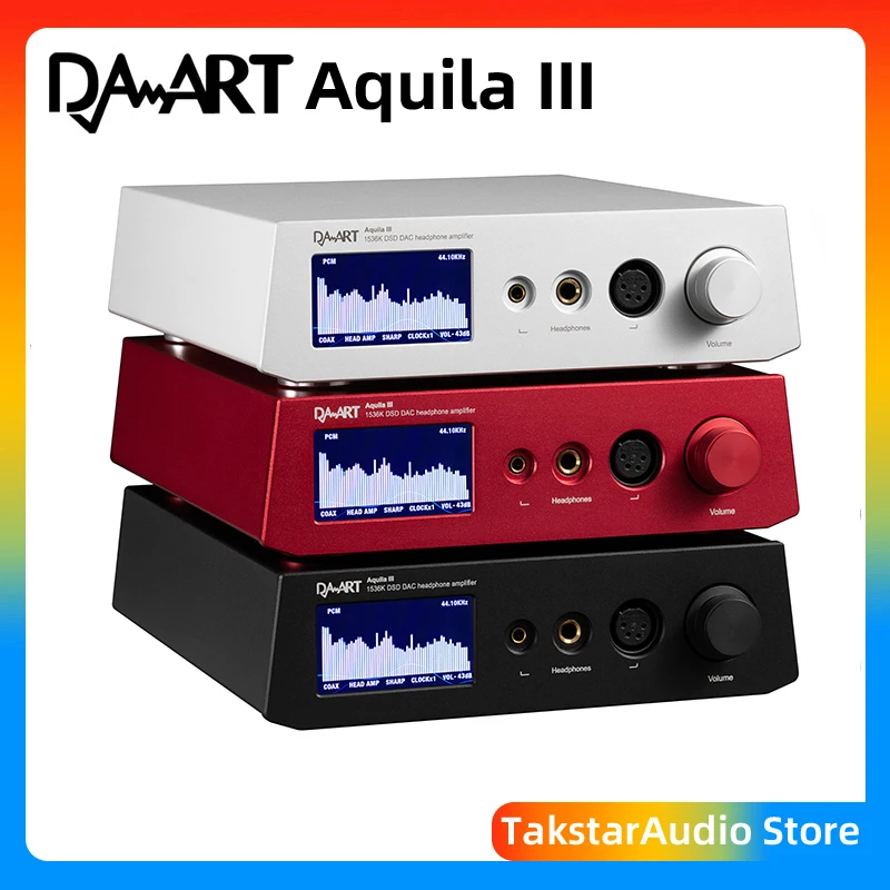 DAART Yulong Aquila III AK4499EX DAC Amplifier DSD1024 PCM1536kHz Preamp Headphone Amplifier All-in-one