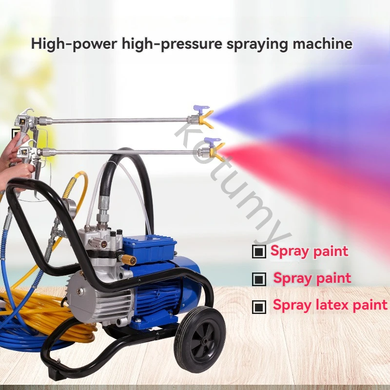 High Pressure Airless Spraying Machine Electric Paint Sprayer Spray  5200W Painting Tools for Paint and Decorating