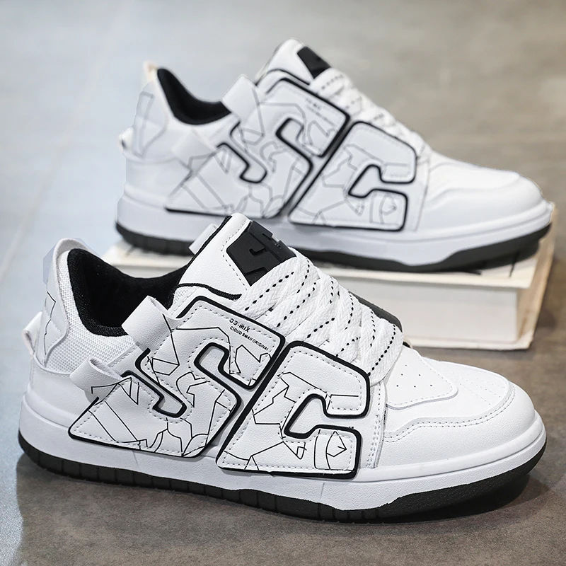 

Популярные трендовые мужские туфли для скейтборда 2025, дышащие кроссовки для скейтбординга с низким вырезом, мужская уличная обувь для скейтбординга, мужские zapatos hombre