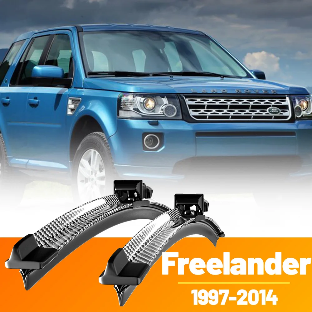 2 Stück Frontscheibenwischerblätter aus Kohlefaser für Land Rover Freelander 1 2 1997-2014 2001 2003 2006 2007