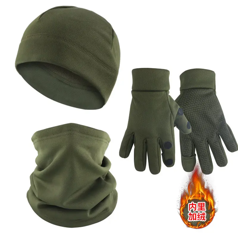 MCAP Conjunto de invierno táctico: guantes, gorro y mascarilla - imagen 5