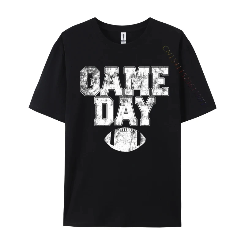 

FOOTBALL Day Game Vintage Graphic Mens Womens Dad Casual 2024 New Custom T Shirts Pure Cotton Men's Tops & Tees Top T-shirts