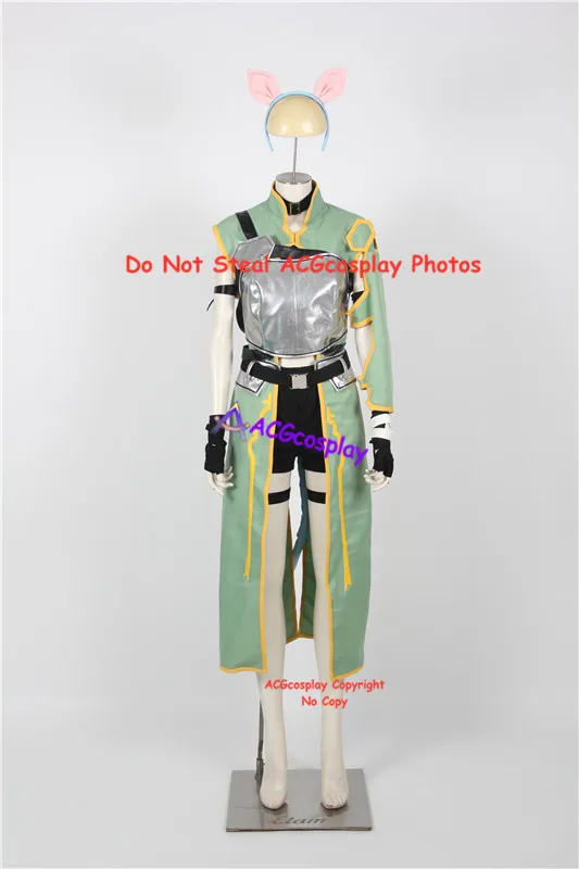 Sword Art Online Sinon Cosplay Costume Alfheim Cosplay acgcosplay include headwear