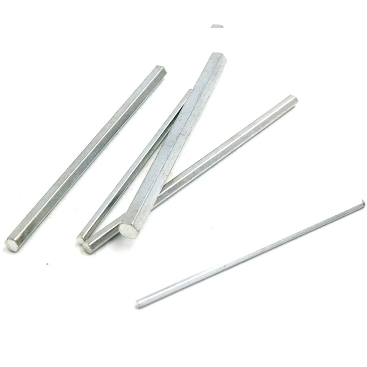 5Pcs Hexagon Vaste Slijpen As 1.5Mm 2Mm 2.5Mm 3Mm 4Mm Bal Vaststelling Naald Boeddha kralen Bodhi Ivoor Fruit Gepolijst En Vaste