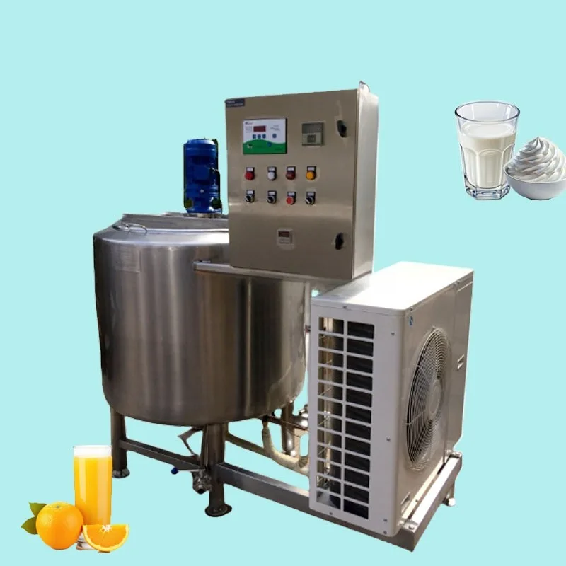 Industrial Tiger Nut Milk Tank Fruit Juice Milk Skimming Pasteurizer Machine Customized