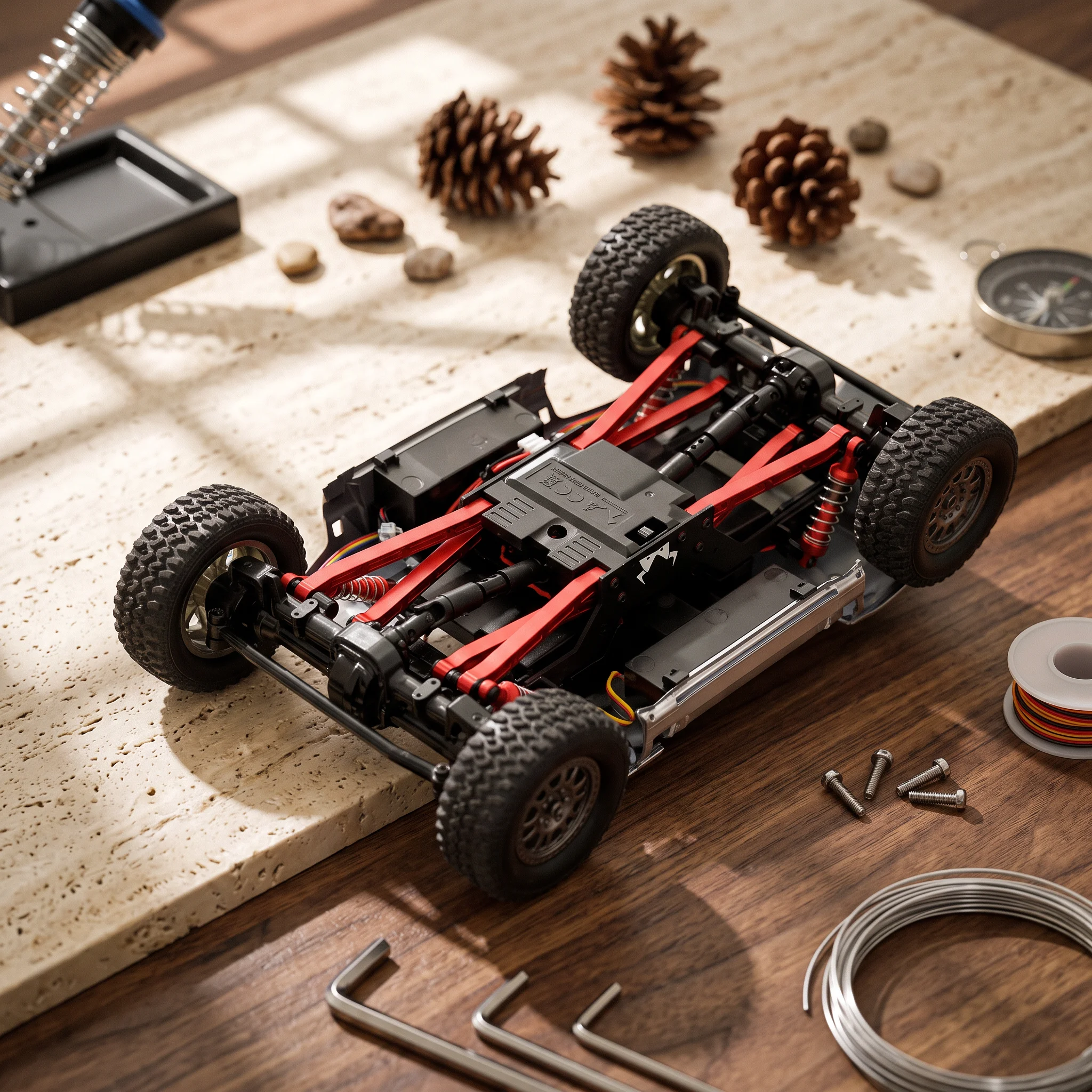 Tie Rods with Shock Absorbers Non-Destructive Tie Rod Kit Shock Absorber Set Exactfit Damper Kit Lightweight