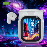 New Translator HTC NE20 New Bluetooth 6.0 Wireless Headphones Translation Earphones IPX4 Waterproof Rating Long Battery Life
