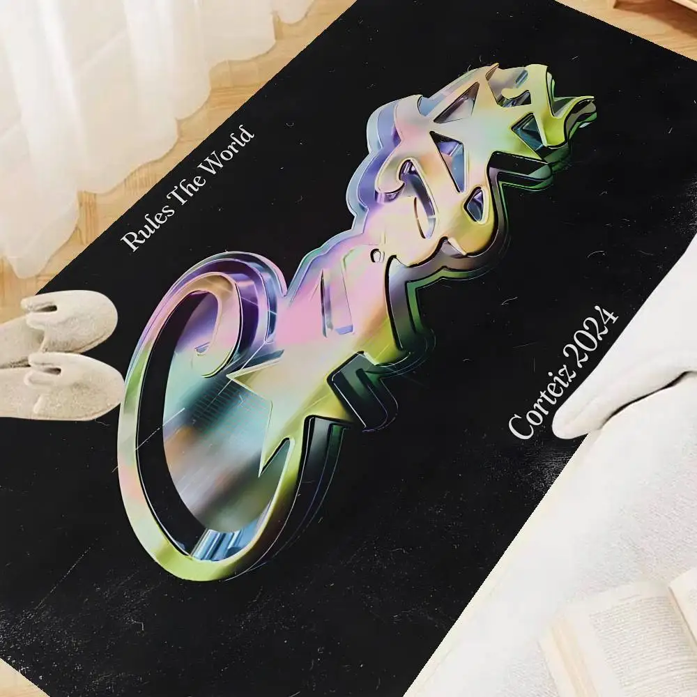 

Fashion Brand C_Corteiz Floor Mat Non-Slip Laundry Room Mat Laundry Decor Balcony Child Living Room Bedside Mats