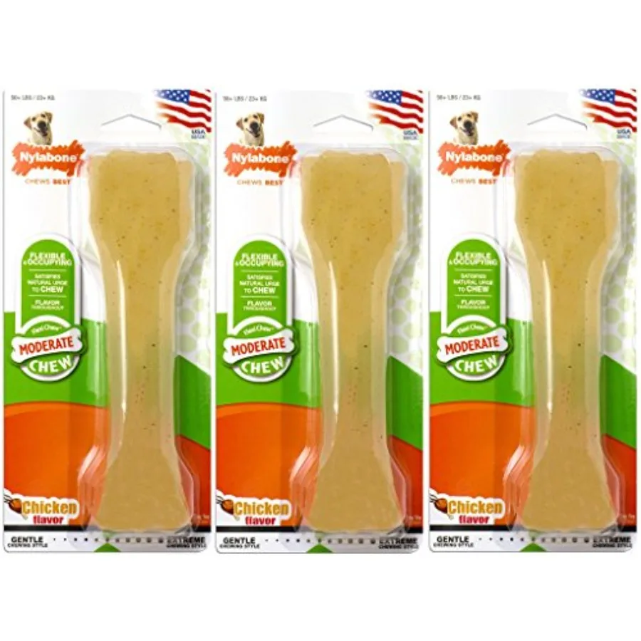 

Набор из 3 штук FlexiChew с куриным вкусом для собак (Souper)