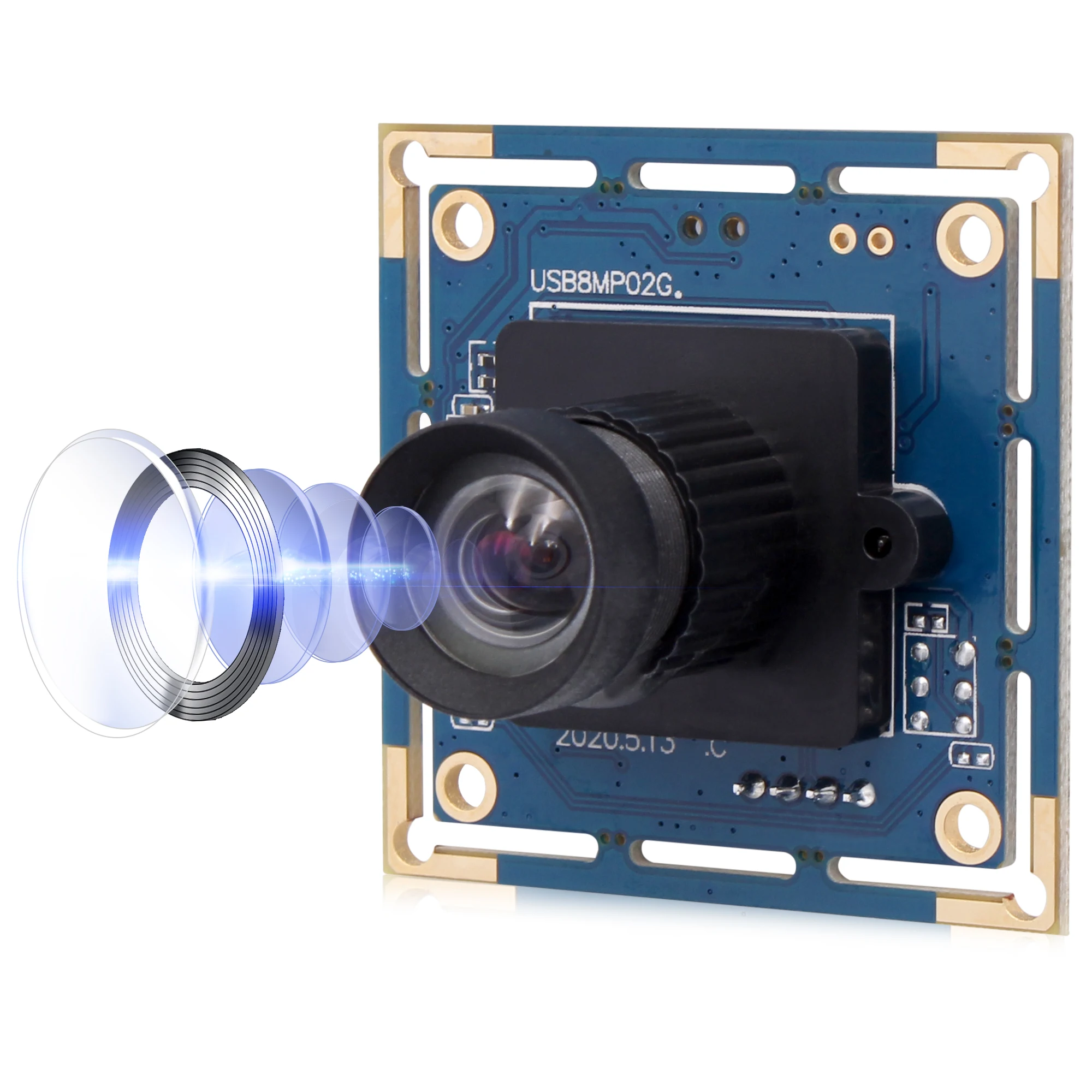 ispy mac을 위한 최고의 IP 카메라: HD MJPEG YUY2 8MP 디지털 USB 웹캠 모듈 ELP-USB8MP02G-L75 추천 및 평가