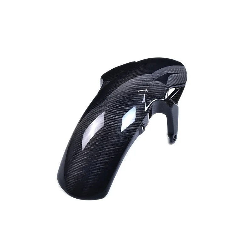 Aplicável 2014 + Acessórios para motocicleta 650 Guarda-lamas dianteiro de fibra de carbono modificado