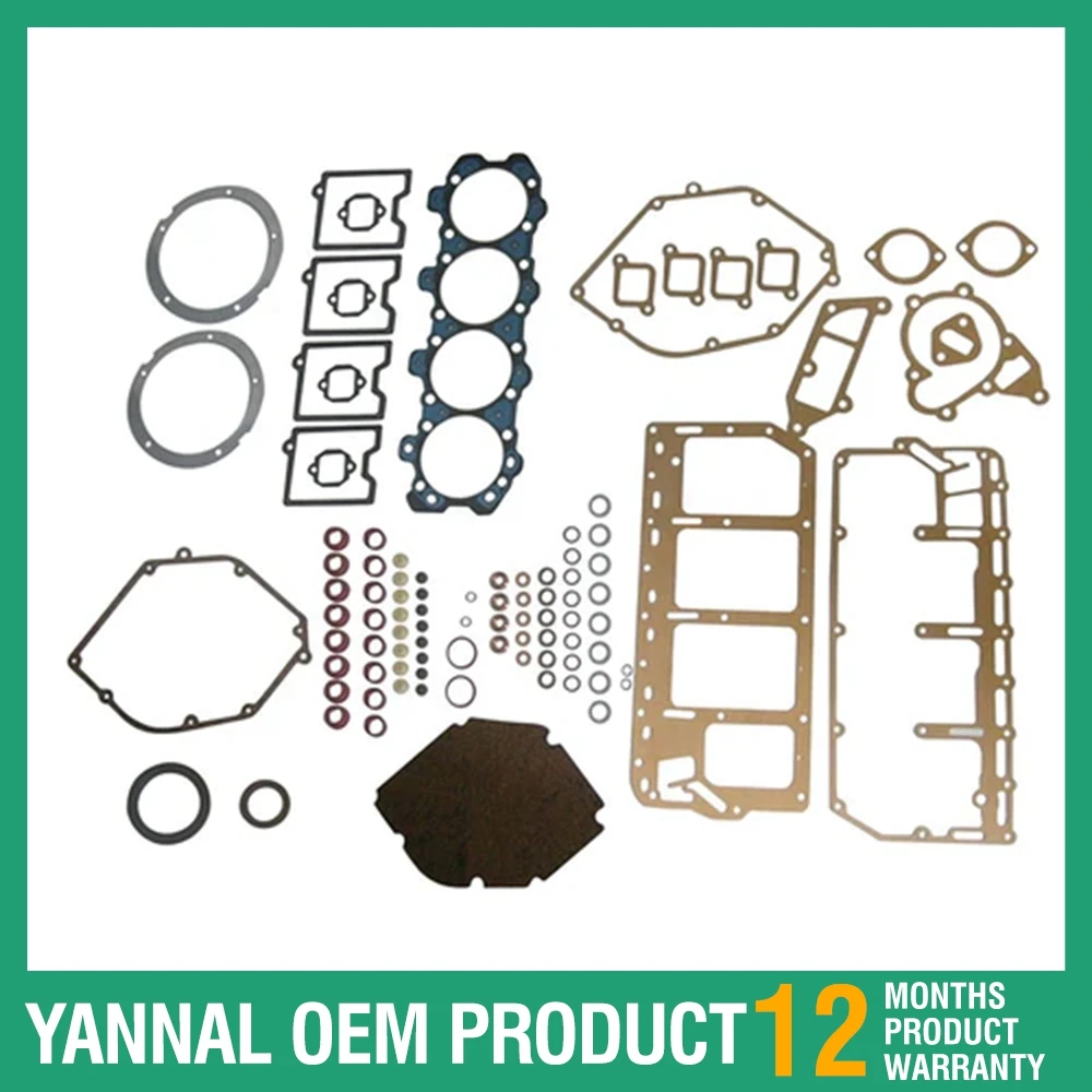 Competitive Price 1 Set Of Full Gasket Joint Set 657-34271 For Lister Petter LPW4 LPWS4 Engine