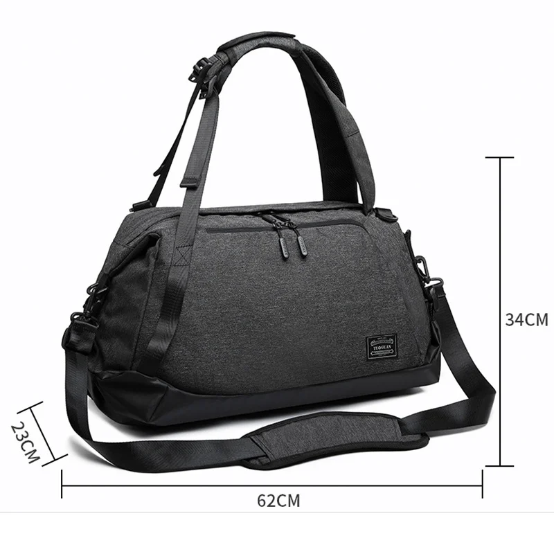 Large Capacity Folding Sport Gym Bag,Yoga Fitness Bag Female Travel Men Handbag Outdoor Sports Training Backpack With Shoe Pouch