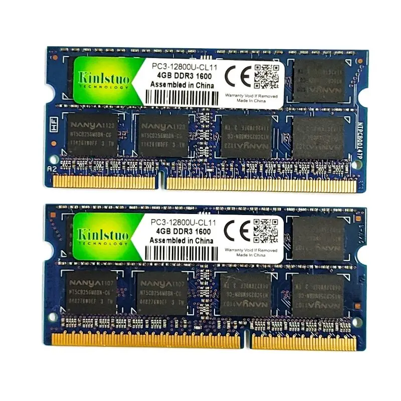 Память для ноутбука DDR3 4 Гб 1600 МГц, память для ноутбука ddr3 4 Гб 2RX8 PC3 1,5 в 4 Гб 12800, память для ноутбука SODIMM 204PIN