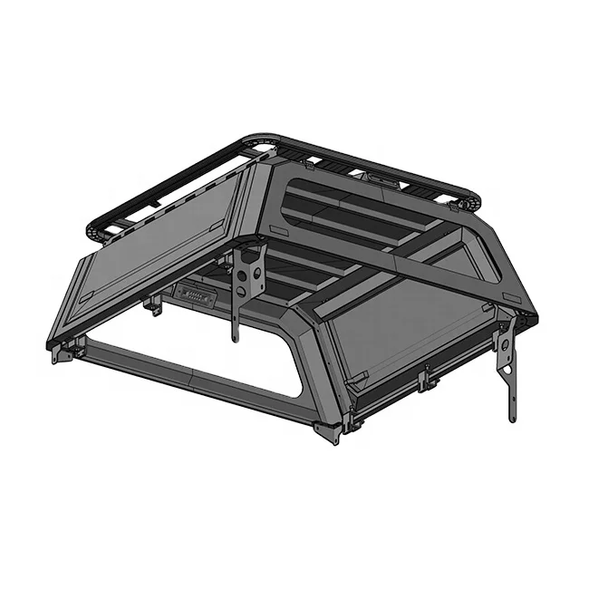 4x4 Waterproof Lightweight Steel Hardtop Pick Up Pickup Truck Canopy Topper For NAVARA D22