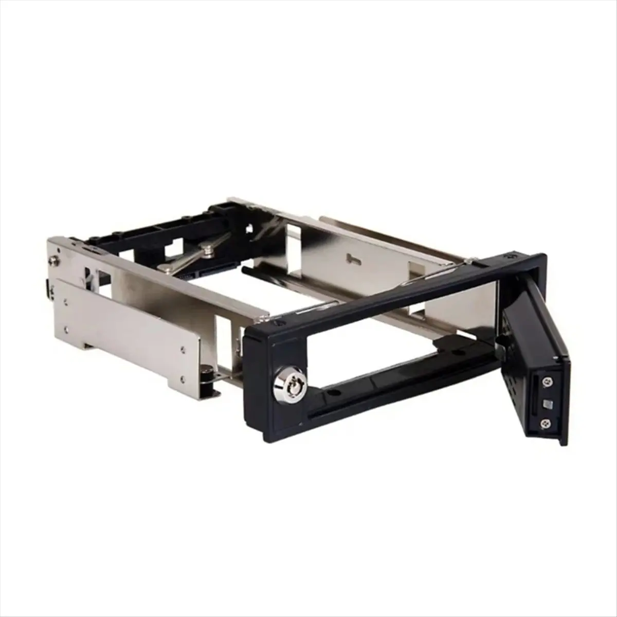 ABGZ Hot Swaps Mobile Rack for 3.5inch SSDs HDD Internal Tray Less Hard Backplane Enclosure 5.25 Internal HDD Adapter