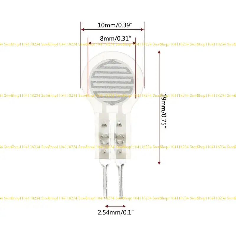 P9FB Thin Film Micro Force Sensing Resistors for Precise Pressure Detection