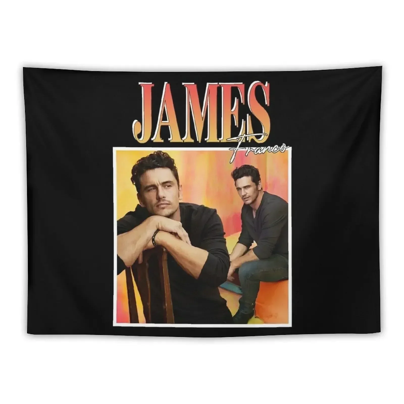 

Women My Favorite James Franco Retro Vintage Tapestry Wallpaper Home Decorators Tapestry