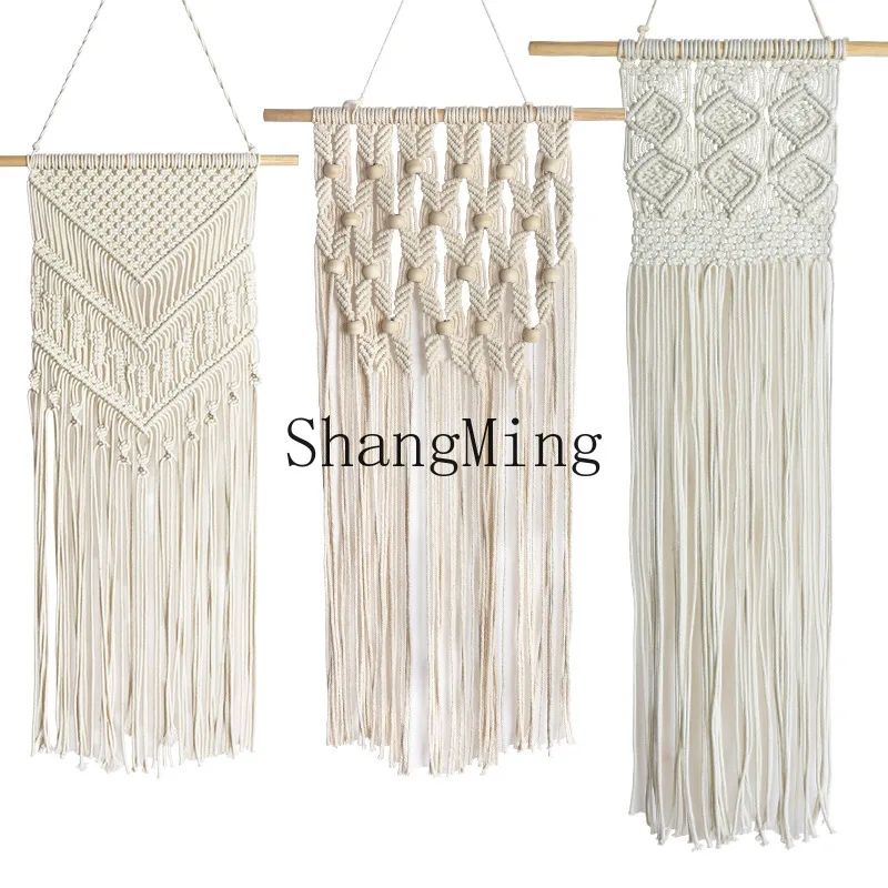 

DSA Modern Simple Tapestries Hand-woven Tapestries Homestay Decoration V-shaped Tapestries, Home Decoration