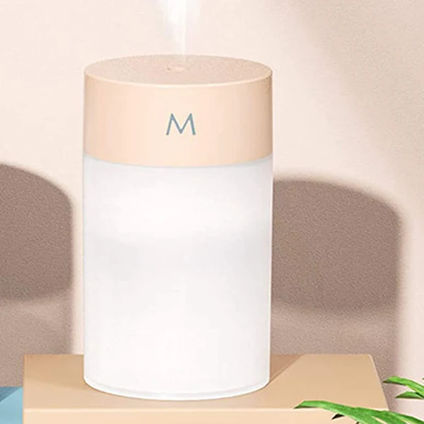 Mist Humidifier,Portable Colorful Night Light Quiet Humidifier Desktop USB Powered Auto-Off Humidifier For Home Bedroom