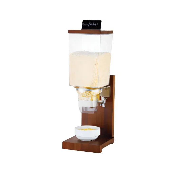 

Cereal Machine Stainless Steel Buffet Restaurant Cereal Dispenser Wall Mounted Bulk Food Cereal Dispenser