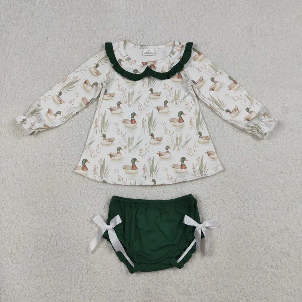 

Набор для малышей Mallard Ducks Green Baby Bummie
